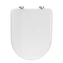 D Form WC Sitz mit Absenkautomatik Toilettendeckel mit Quick-Release-Funktion