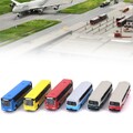 1x Modellauto 1:150 Spur N Bus Modellauto Diecast Minibus Zug Landschaftsanlage