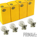 4x HELLA Glühlampe Fernscheinwerfer Glühbirne S3 12V 15W Sockel P26s 