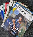 CAPITAL Zeitschriften 8 Ausgaben 2022