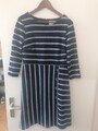 Phase Eight Kleid Blau/Weiß Größe 42 Elasthan/Polyester/Viskose Damen