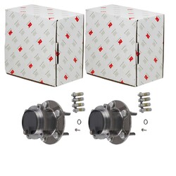 2X NK RADLAGER-SATZ HINTEN PASSEND FÜR VOLVO C30 C70 S40 V50 LINKS+RECHTS |