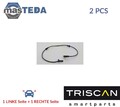 8180 23700 ABS SENSOR DREHZAHLFÜHLER VORNE TRISCAN 2PCS NEU OE QUALITÄT