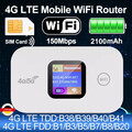 4G/5G LTE Tragbare Mobiler Wireless WLAN Router Hotspot WiFi Modem SIM Karte