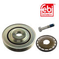 FEBI (106476) Kurbelwellenscheibe, Keilriemenscheibe für CITROEN FIAT FORD