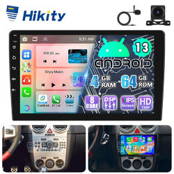 9" 8Core 4+64GB Android 13 Autoradio CarPlay GPS Navi WIFI Für Opel Astra Corsa