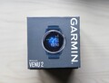 Garmin Venu 2 – Sport Smartwatch (Granit/Blau/Silber, 45mm)