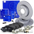 ATE BREMSSCHEIBEN VOLL Ø260 + BELÄGE+WK VORNE FÜR MERCEDES A-KLASSE W168 140 160