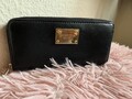 Michael Kors Geldbörse Portemonnaie Leder Schwarz Original MK