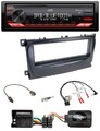 JVC Bluetooth USB DAB Lenkrad Autoradio für Ford Focus C-Max Galaxy ab 07 schwar