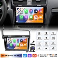 10.1'' Android 14 Autoradio 2G+32G BT Carplay GPS Navi für VW Golf 7 VII MK7 KAM