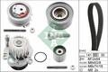 INA 530 0463 30 Wasserpumpe + Zahnriemensatz für Vw Audi Seat Skoda