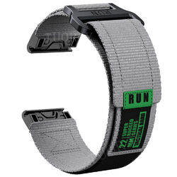 Nylon Quick Fit Armband Für Garmin Fenix 7 7X 6 6X Pro Solar 5 5X Plus 3 HR 955