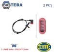 6PU 230 048-211 ABS SENSOR DREHZAHLFÜHLER HELLA 2PCS FÜR MERCEDES-BENZ S-CLASS