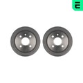2x Bremstrommel OPTIMAL BT-0130 passend für BEDFORD OPEL VAUXHALL DAEWOO
