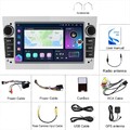Android14 Apple Carplay Autoradio GPS Für Opel Astra H Corsa C D Meriva Zafira B