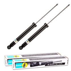 2x BILSTEIN B4 STOSSDÄMPFER HINTEN für VW GOLF 7 8 OCTAVIA 5E AUDI A3 8V LEON KLNUR passend fÜr Kfz mit Starrachse Hinten PR-Nr. 0N1