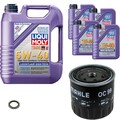 MAHLE Ölfilter 9 L LIQUI MOLY 5W-40 Leichtlauf High Tech für Renault Safrane I