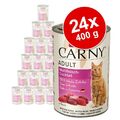 Animonda Carny Adult Katzennassfutter MULTIFLEISCH-COCKTAIL Sparpaket 24 x 400 g