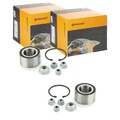 2X CONTINENTAL CTAM RADLAGER-SATZ VORNE HINTEN passend für AUDI A3 TT SEAT LEON 