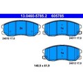 Bremsbelagsatz Scheibenbremse ATE 13.0460-5785.2 für Opel Chevrolet Antara A