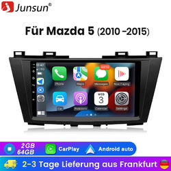 9" Android 13.0 Autoradio GPS WIFI DAB Für Mazda 5 2010-2015 2+64GB CarPlay BT