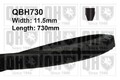QUINTON HAZELL QBH730 Keilriemen 730mm für VW GOLF III (1H1) Golf IV Cabrio (1E)