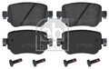 FEBI BILSTEIN Bremsbelagsatz Scheibenbremse 16912 für AUDI SEAT VW SKODA A1 BE1