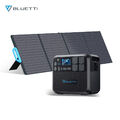 BLUETTI 2048Wh 2200W Powerstation mit 200W PV Solarpanel  für Notstromversorgung