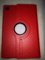 Tablet Tasche für Samsung Galaxy Tab A8(10.5Zoll)X200/X205 Hülle Cover Rot 2021