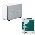 Synology DiskStation DS223J 2 Einschübe NAS-Server Leergehäuse + 2x Synology