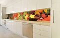Küchenrückwand Selbstklebend Fliesenspiegel Deko Folie Spritzschutz Blätter NEU