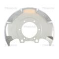 Triscan 8125 29143 Spritzblech Bremsscheibe Vorne Links für VW Caddy I Golf I