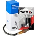 DELPHI Lambdasonde 455mm + Stecknuss 22mm für A1 A3 ARONA IBIZA V LEON ST KAMIQ
