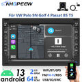 CarPlay Android Autoradio Für VW Polo 9N Golf 4 Passat B5 T5 GPS Navi RDS+Kamera