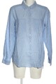 ESPRIT Langarmhemd Damen Gr. DE 40 blau-weiß Casual-Look