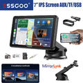 7-Zoll Tragbarer Touchscreen Wireless Apple CarPlay Autoradio Android Auto IPS