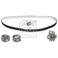1x Wasserpumpe + Zahnriemensatz FEBI BILSTEIN 32743 passend für SEAT SKODA VW