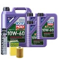 Motoröl 10W60 LIQUI MOLY Synthoil Race Tech Gt1 8L +MANN Ölfilter +Cera Tec