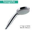 hansgrohe Croma 100 Handbrause Vario 4 Strahlarten, Duschkopf Chrom, QuickClean