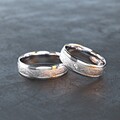 2 Silber Eheringe Trauringe Verlobungsringe Paartnerringe 925er mit Gravur& Etui