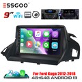 Autoradio Carplay Android 13 4+64G GPS RDS BT Für Ford Kuga 12-2018 Escape 13–19