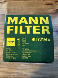 ORIGINAL MANN-FILTER ÖLFILTER BMW HU 721/4 x