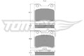 TOMEX Brakes Bremsbelagsatz, Scheibenbremse TX 11-96 für CITROËN