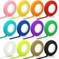 12 Rollen Malerband 10mm x 20m bunt Klebeband Deko Diy Basteln Kunst Kinder Wand