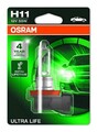 ams-OSRAM Glühlampe Nebelscheinwerfer ULTRA LIFE 64211ULT-01B H11 12 55 für BMW
