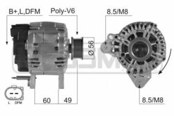 ERA Lichtmaschine Generator 110A 14V für VW Passat Variant 2.0 TDI 16V 1.6 1.9
