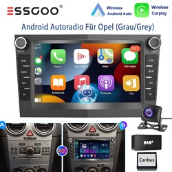 Android 13 32GB Autoradio CarPlay Für Opel Corsa C D Astra H Zafira B GPS DAB+