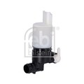 1x Waschwasserpumpe, Scheibenreinigung FEBI BILSTEIN 24633 passend für FIAT