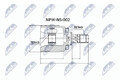 NTY Gelenksatz Antriebswelle Antriebswellengelenk getriebeseitig NPW-NS-002